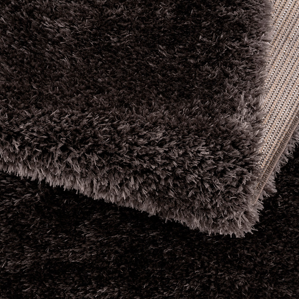 Plush Antracit Rug - Ambedo Home